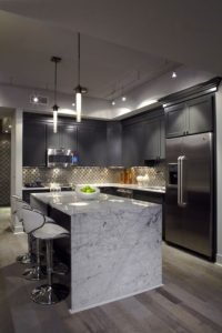 white-marble-island-counter-top