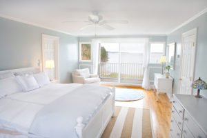 Coastal Calmness White Bedroom Decroation