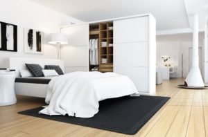 luxurious white bedroom design