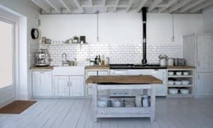 Simple Industrial Kitchen