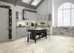 Scandinavian kitchen, interior design